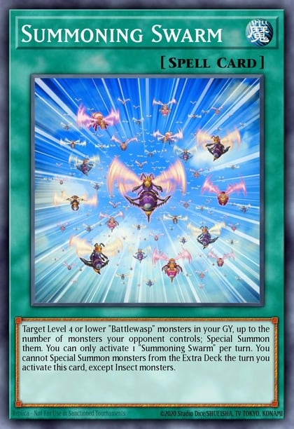 Summoning Swarm, Battles of Legend: Hero's Revenge BLHR-EN040