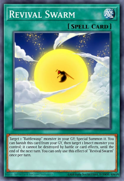 Revival Swarm, Battles of Legend: Hero's Revenge BLHR-EN041
