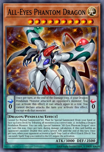 All-Eyes Phantom Dragon, Battles of Legend: Hero's Revenge BLHR-EN043