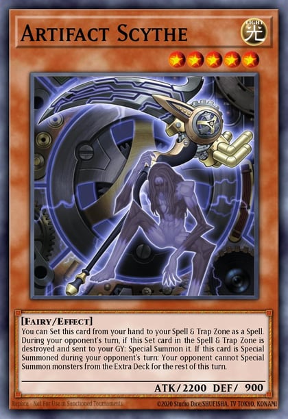 Artifact Scythe, Battles of Legend: Hero's Revenge BLHR-EN078