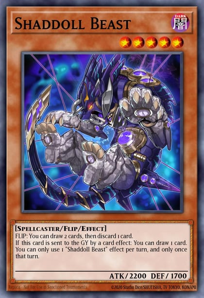 Shaddoll Beast, Battles of Legend: Hero's Revenge BLHR-EN083