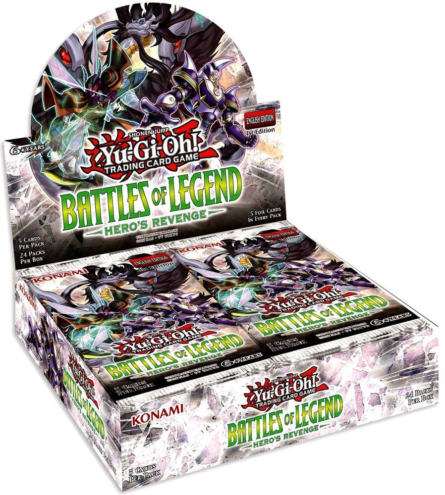 Battles of Legend: Hero's Revenge Booster Box, Battles of Legend: Hero's Revenge P191344