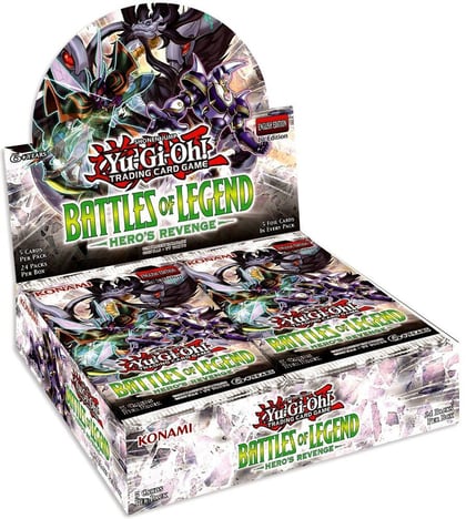 Battles of Legend: Hero's Revenge Booster Box, Battles of Legend: Hero's Revenge P191344
