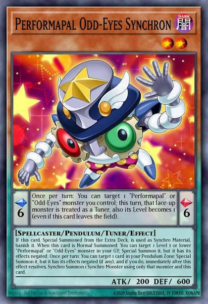 Performapal Odd-Eyes Synchron, Battles of Legend: Light's Revenge BLLR-EN004