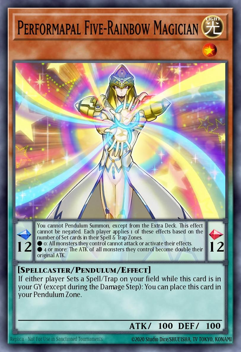 Performapal Five-Rainbow Magician, Battles of Legend: Light's Revenge BLLR-EN005