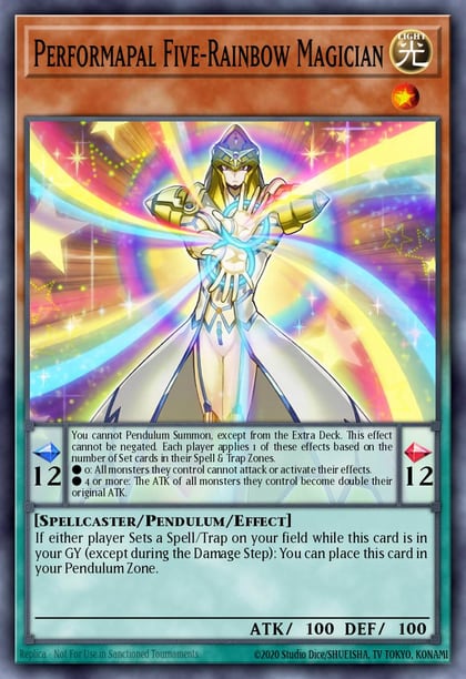 Performapal Five-Rainbow Magician, Battles of Legend: Light's Revenge BLLR-EN005