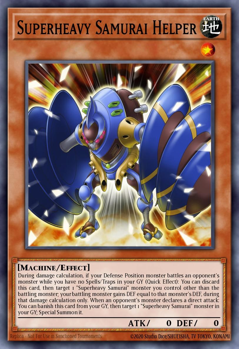Superheavy Samurai Helper, Battles of Legend: Light's Revenge BLLR-EN009