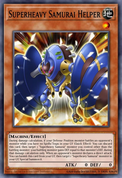 Superheavy Samurai Helper, Battles of Legend: Light's Revenge BLLR-EN009
