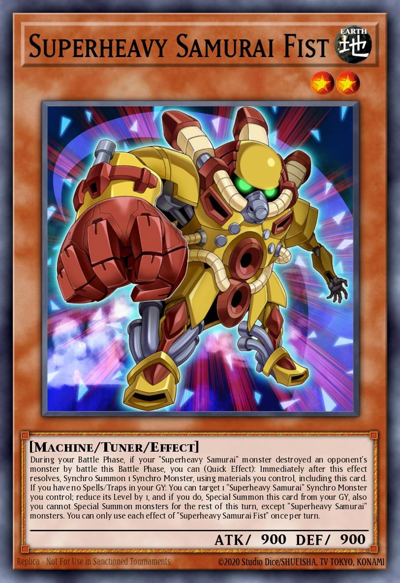 Superheavy Samurai Fist, Battles of Legend: Light's Revenge BLLR-EN010