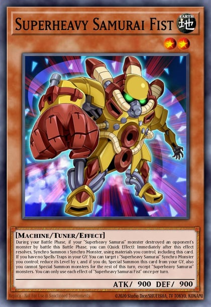 Superheavy Samurai Fist, Battles of Legend: Light's Revenge BLLR-EN010