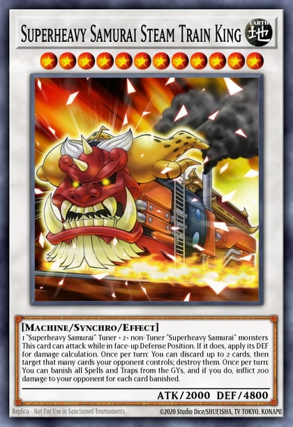 Superheavy Samurai Steam Train King, Battles of Legend: Light's Revenge BLLR-EN011