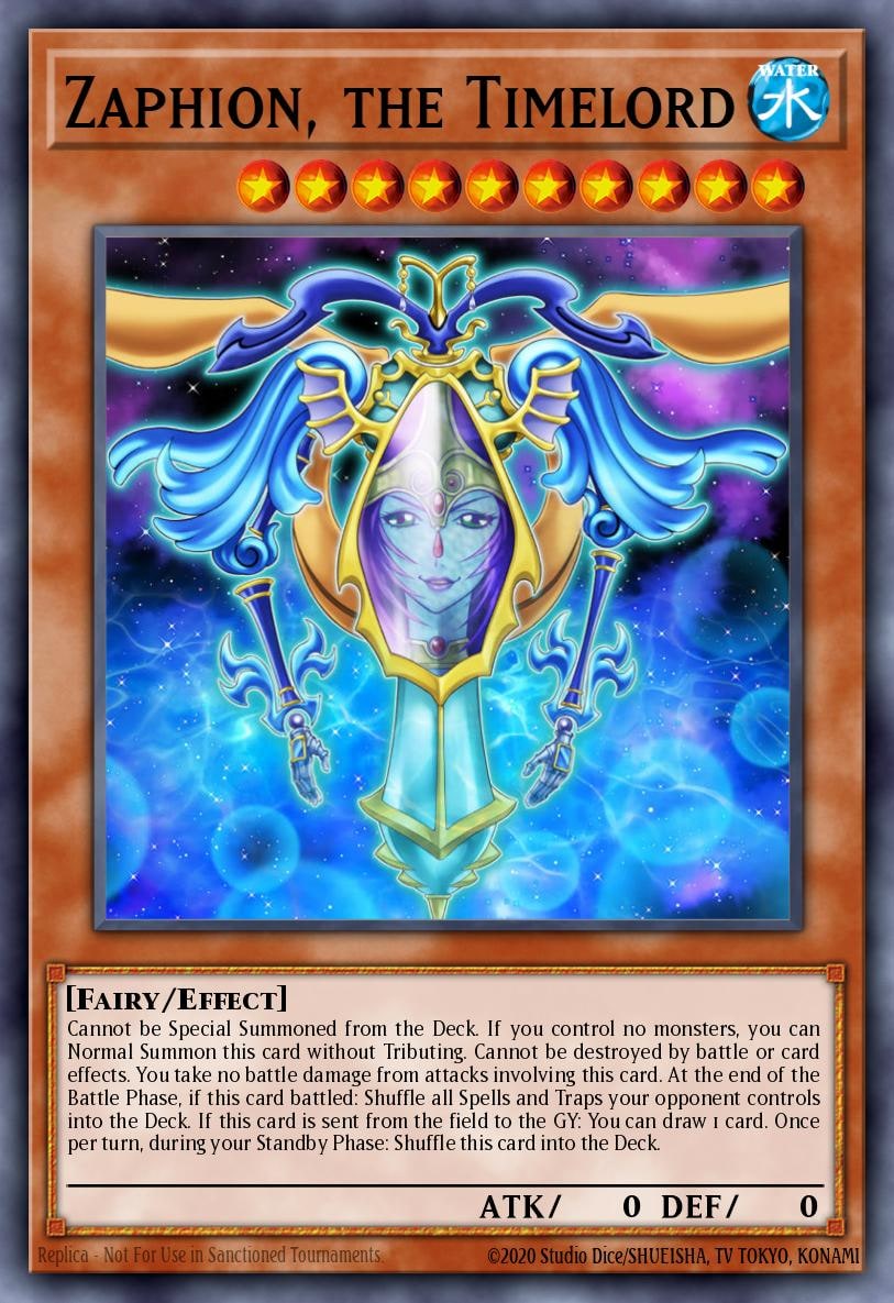 Zaphion, the Timelord, Battles of Legend: Light's Revenge BLLR-EN032