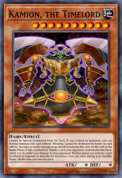 Kamion, the Timelord, Battles of Legend: Light's Revenge BLLR-EN034