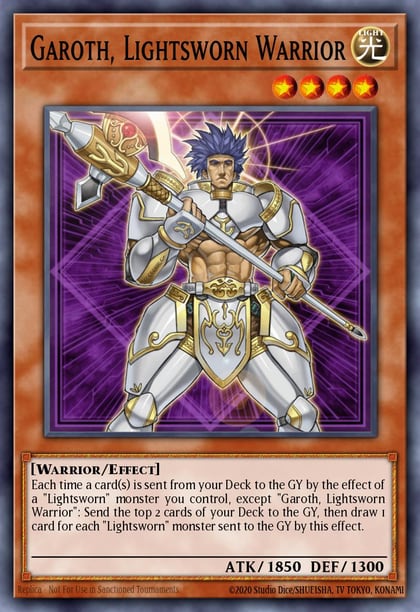 Garoth, Lightsworn Warrior, Battles of Legend: Light's Revenge BLLR-EN037