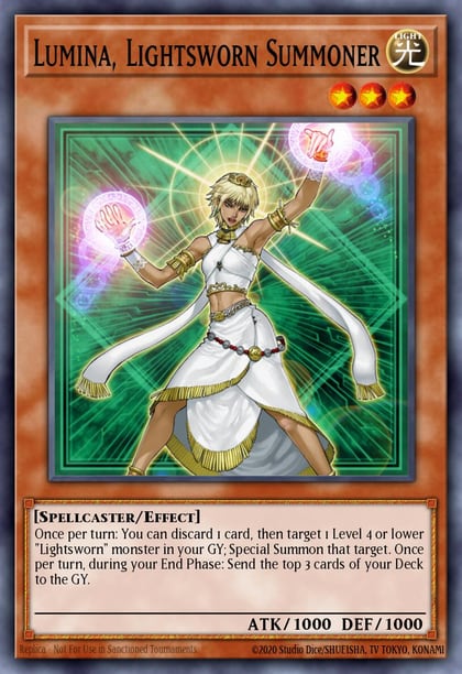 Lumina, Lightsworn Summoner, Battles of Legend: Light's Revenge BLLR-EN038