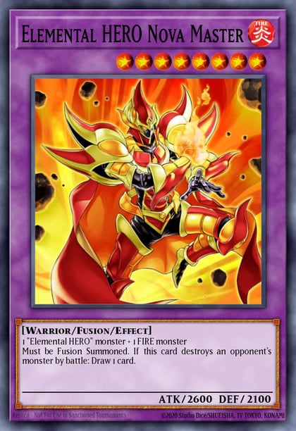 Elemental HERO Nova Master, Battles of Legend: Light's Revenge BLLR-EN056