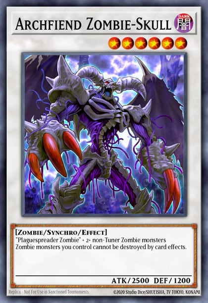 Archfiend Zombie-Skull, Battles of Legend: Light's Revenge BLLR-EN058