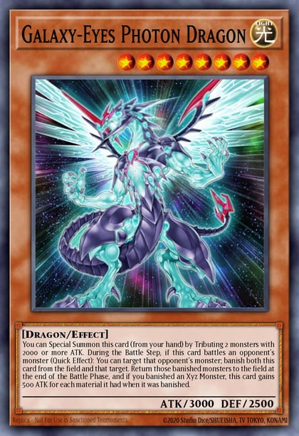Galaxy-Eyes Photon Dragon, Battles of Legend: Monster Mayhem BLMM-EN007