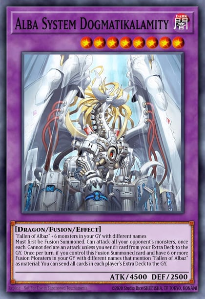 Alba System Dogmatikalamity, Battles of Legend: Monster Mayhem BLMM-EN011