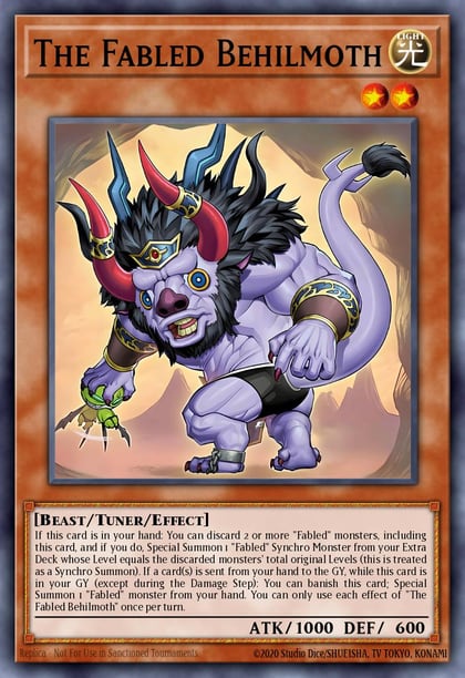 The Fabled Behilmoth, Battles of Legend: Monster Mayhem BLMM-EN012