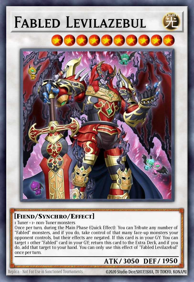 Fabled Levilazebul, Battles of Legend: Monster Mayhem BLMM-EN014