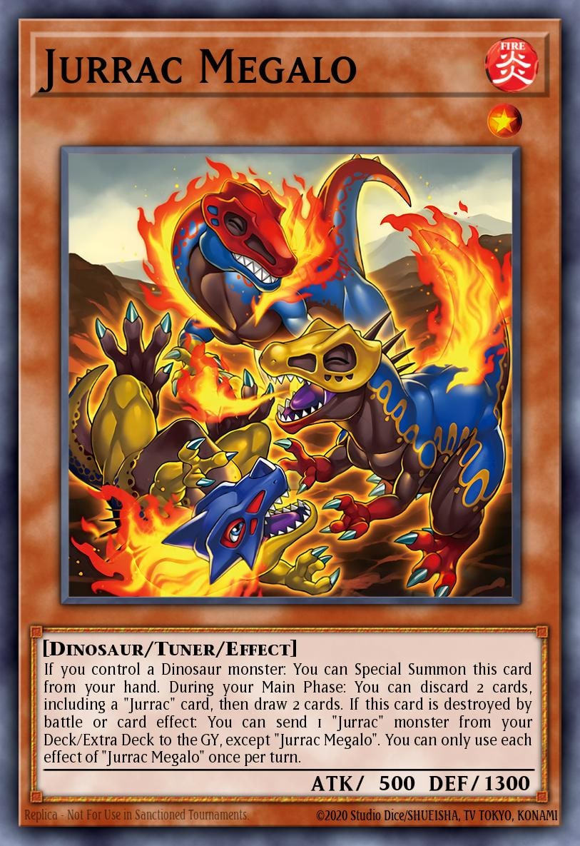 Jurrac Megalo, Battles of Legend: Monster Mayhem BLMM-EN016
