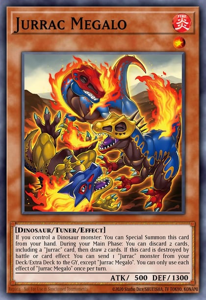 Jurrac Megalo, Battles of Legend: Monster Mayhem BLMM-EN016