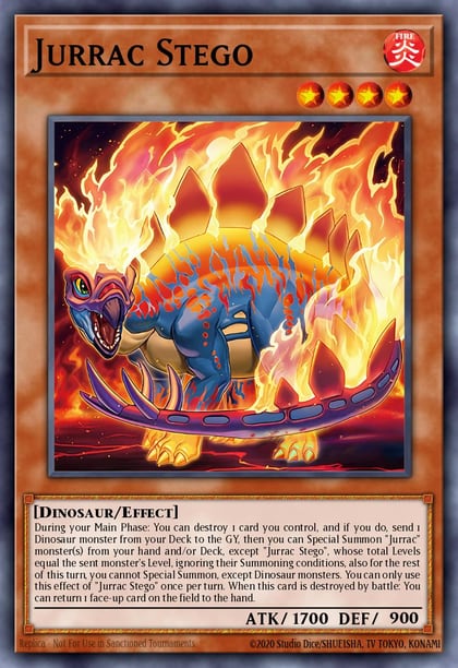 Jurrac Stego, Battles of Legend: Monster Mayhem BLMM-EN017