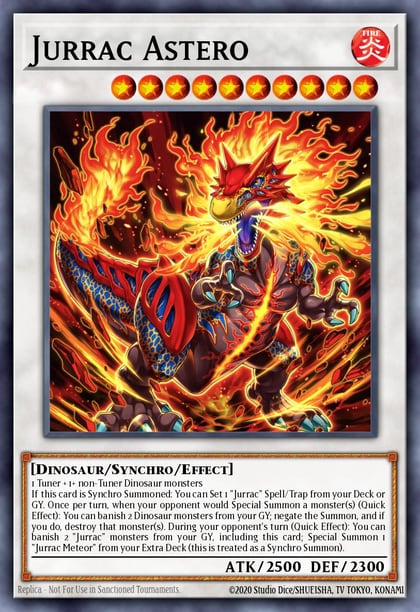 Jurrac Astero, Battles of Legend: Monster Mayhem BLMM-EN018