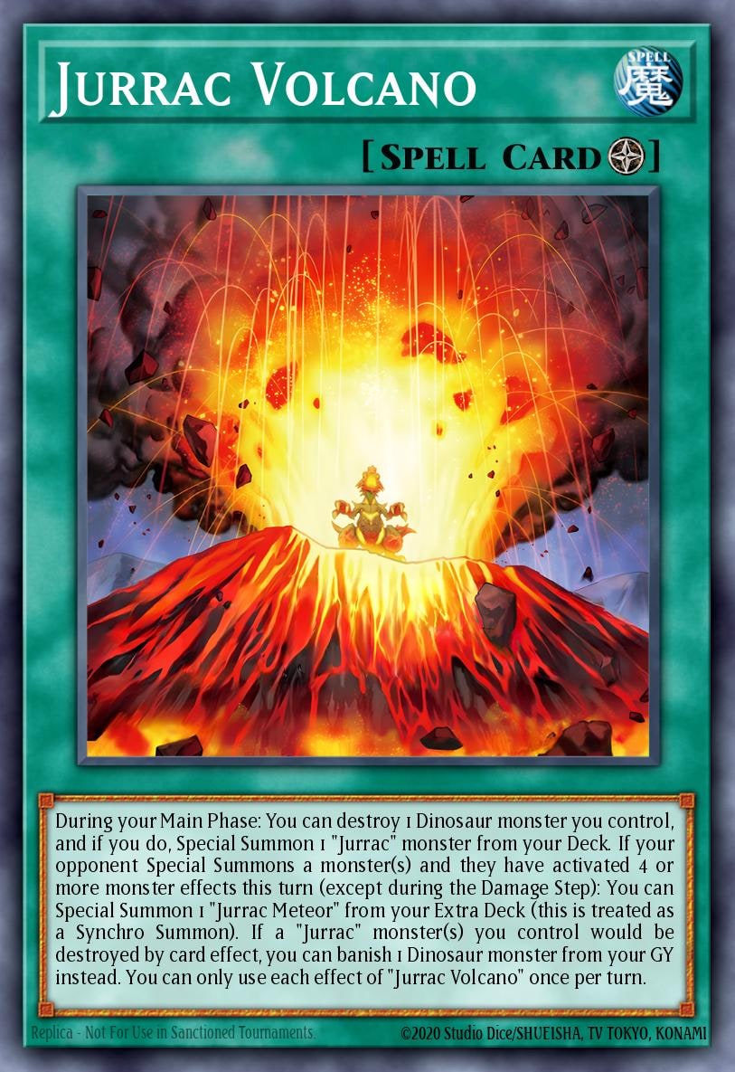 Jurrac Volcano, Battles of Legend: Monster Mayhem BLMM-EN019