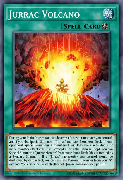 Jurrac Volcano, Battles of Legend: Monster Mayhem BLMM-EN019