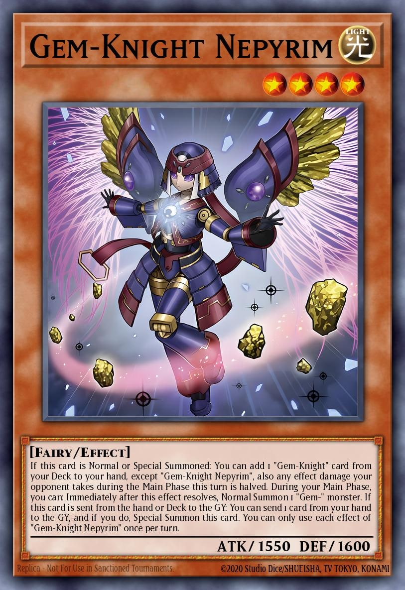 Gem-Knight Nepyrim, Battles of Legend: Monster Mayhem BLMM-EN021