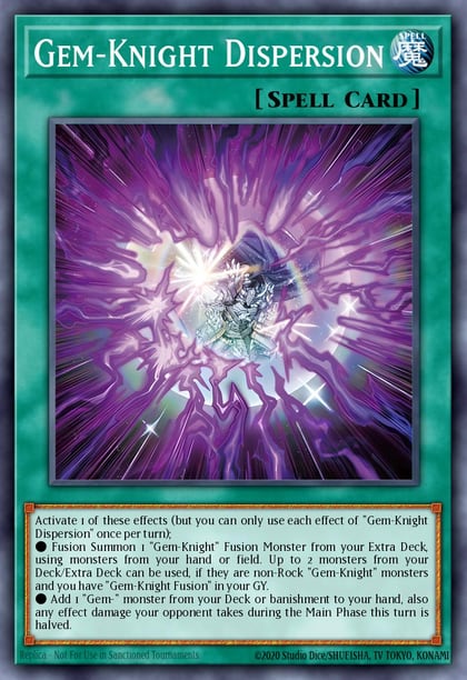 Gem-Knight Dispersion, Battles of Legend: Monster Mayhem BLMM-EN023