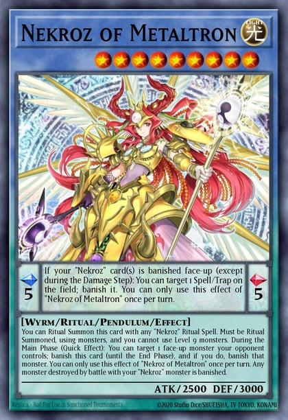 Nekroz of Metaltron, Battles of Legend: Monster Mayhem BLMM-EN026