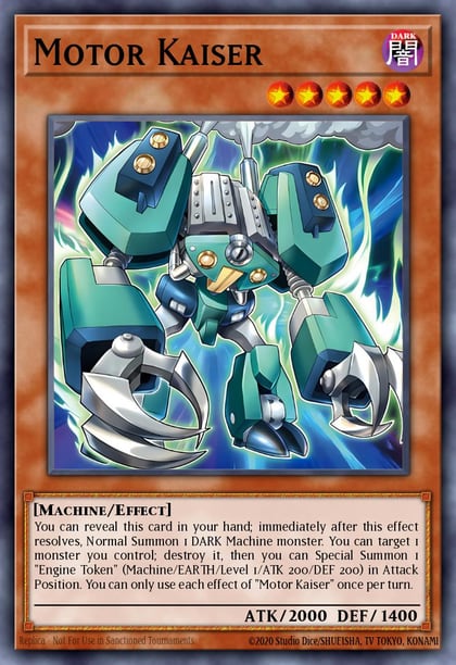 Motor Kaiser, Battles of Legend: Monster Mayhem BLMM-EN028
