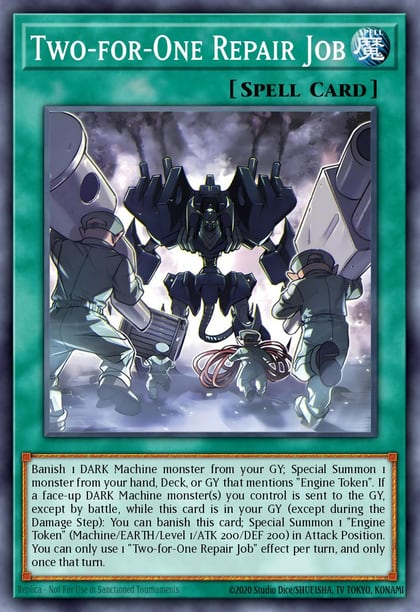 Two-for-One Repair Job, Battles of Legend: Monster Mayhem BLMM-EN029