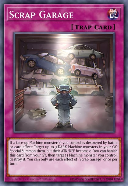 Scrap Garage, Battles of Legend: Monster Mayhem BLMM-EN030