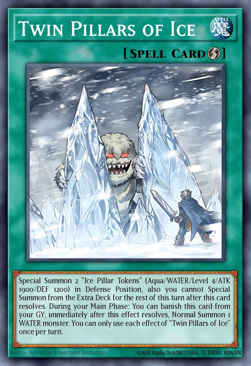 Twin Pillars of Ice, Battles of Legend: Monster Mayhem BLMM-EN032