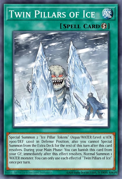 Twin Pillars of Ice, Battles of Legend: Monster Mayhem BLMM-EN032