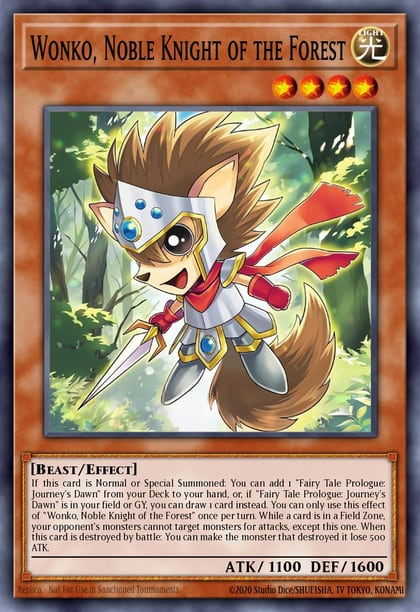 Wonko, Noble Knight of the Forest, Battles of Legend: Monster Mayhem BLMM-EN035