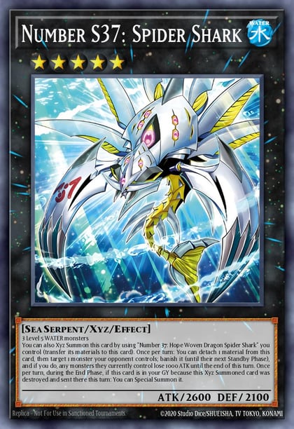 Number S37: Spider Shark, Battles of Legend: Monster Mayhem BLMM-EN037