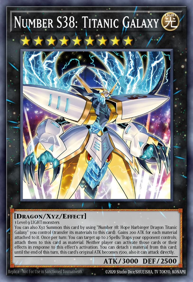 Number S38: Titanic Galaxy, Battles of Legend: Monster Mayhem BLMM-EN038