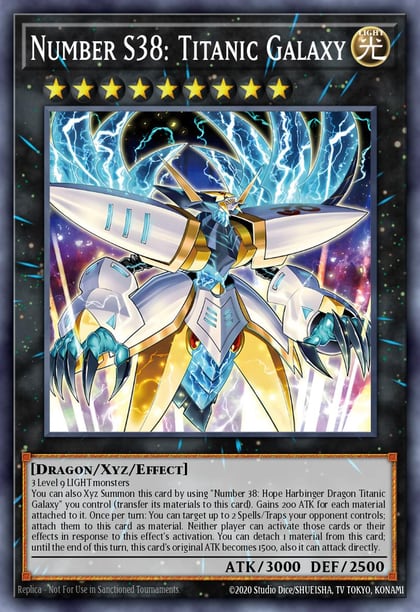 Number S38: Titanic Galaxy, Battles of Legend: Monster Mayhem BLMM-EN038