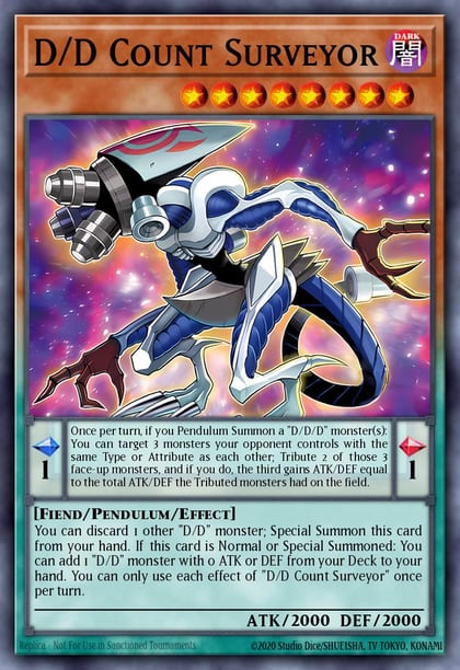 D/D Count Surveyor, Battles of Legend: Monster Mayhem BLMM-EN041