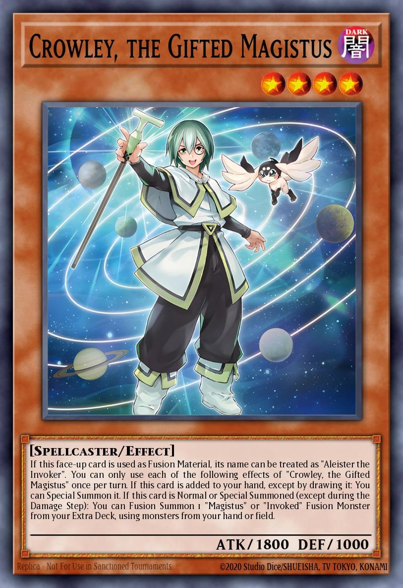 Crowley, the Gifted Magistus, Battles of Legend: Monster Mayhem BLMM-EN044