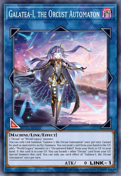 Galatea-i, the Orcust Automaton, Battles of Legend: Monster Mayhem BLMM-EN052