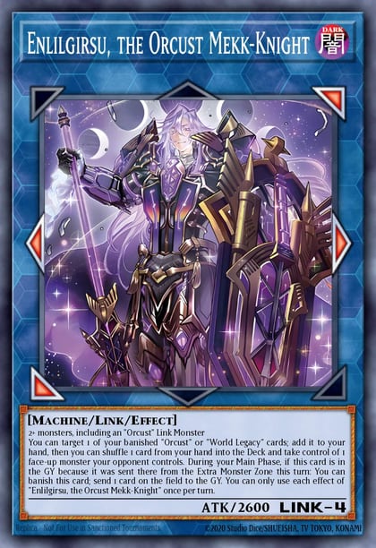 Enlilgirsu, the Orcust Mekk-Knight, Battles of Legend: Monster Mayhem BLMM-EN053