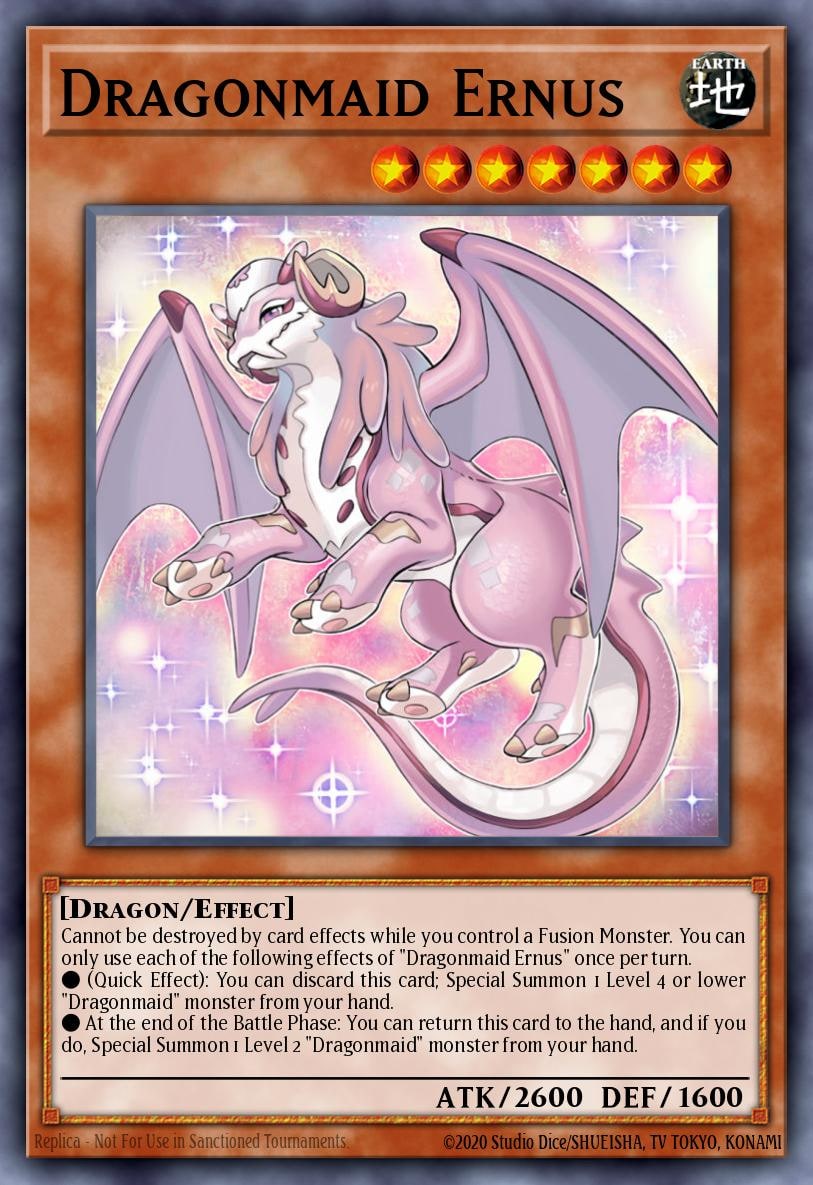 Dragonmaid Ernus, Battles of Legend: Monster Mayhem BLMM-EN055