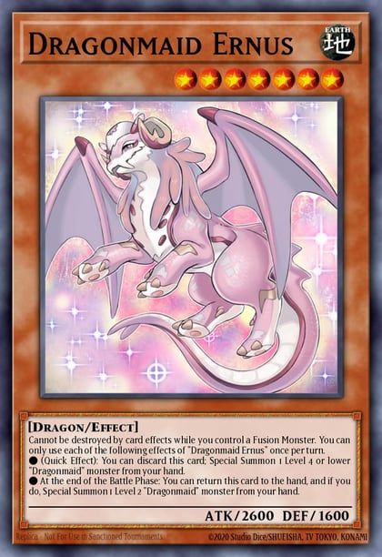 Dragonmaid Ernus, Battles of Legend: Monster Mayhem BLMM-EN055