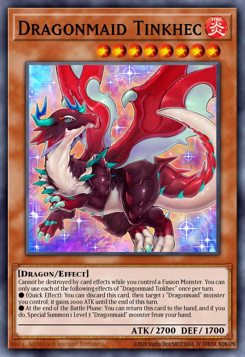 Dragonmaid Tinkhec, Battles of Legend: Monster Mayhem BLMM-EN059